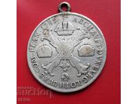 Austria-Hungary-thaler 1789 M-Milan-has a ring on the band