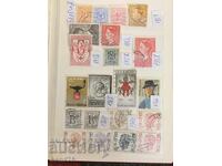 Lot of old stamps from Belgium - From 1951 to 1984 - 86 pieces