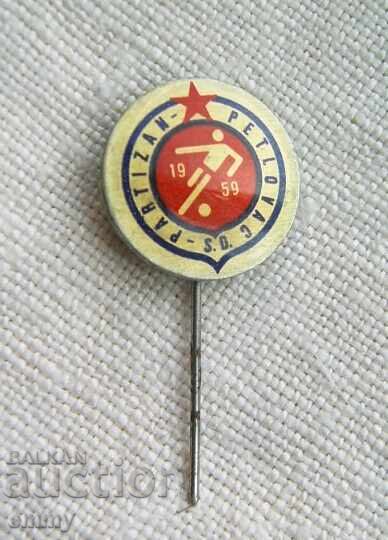 Football badge - SD Partizan Petlovac 1959, Croatia