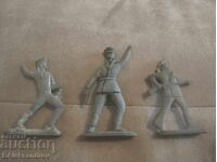 Lot of metal soldiers USSR