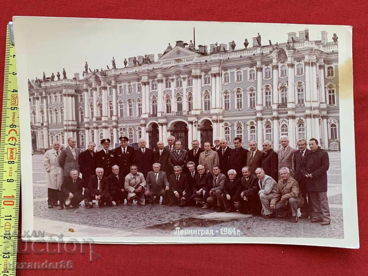 Delivery of Gen. Kirill Kirilov Leningrad 1984 two old photos Delivery of Gen. Kirill Kirilov Leningrad 1984 two old photos