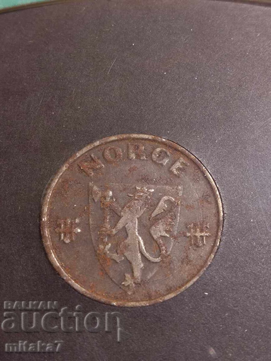 Σετ νομισμάτων, Νορβηγία, 1940-45. - 5 Σετ νομισμάτων, Νορβηγία, 1940-45. - 5