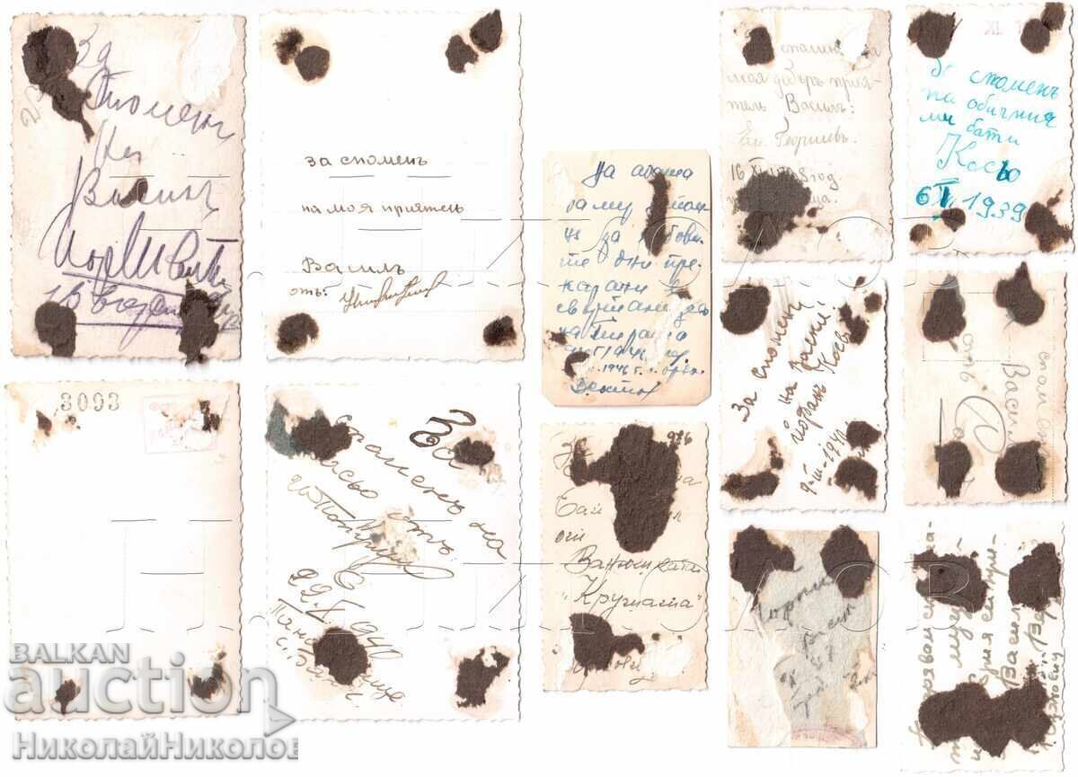 LOT 12x OLD PHOTOS YOUNG STUDENTS HIGH SCHOOL STUDENTS D233 with price € 2.50 | 4.89 BGN