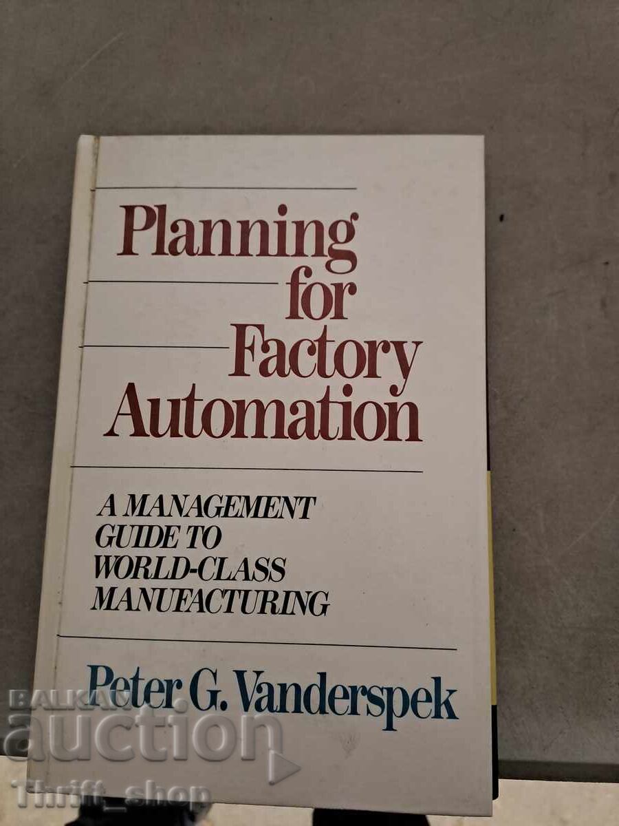 Planning for factory automation