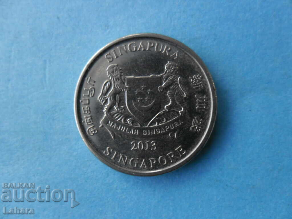 20 de cenți 2013 Singapore cu preț € 0.61 | 1.19 BGN