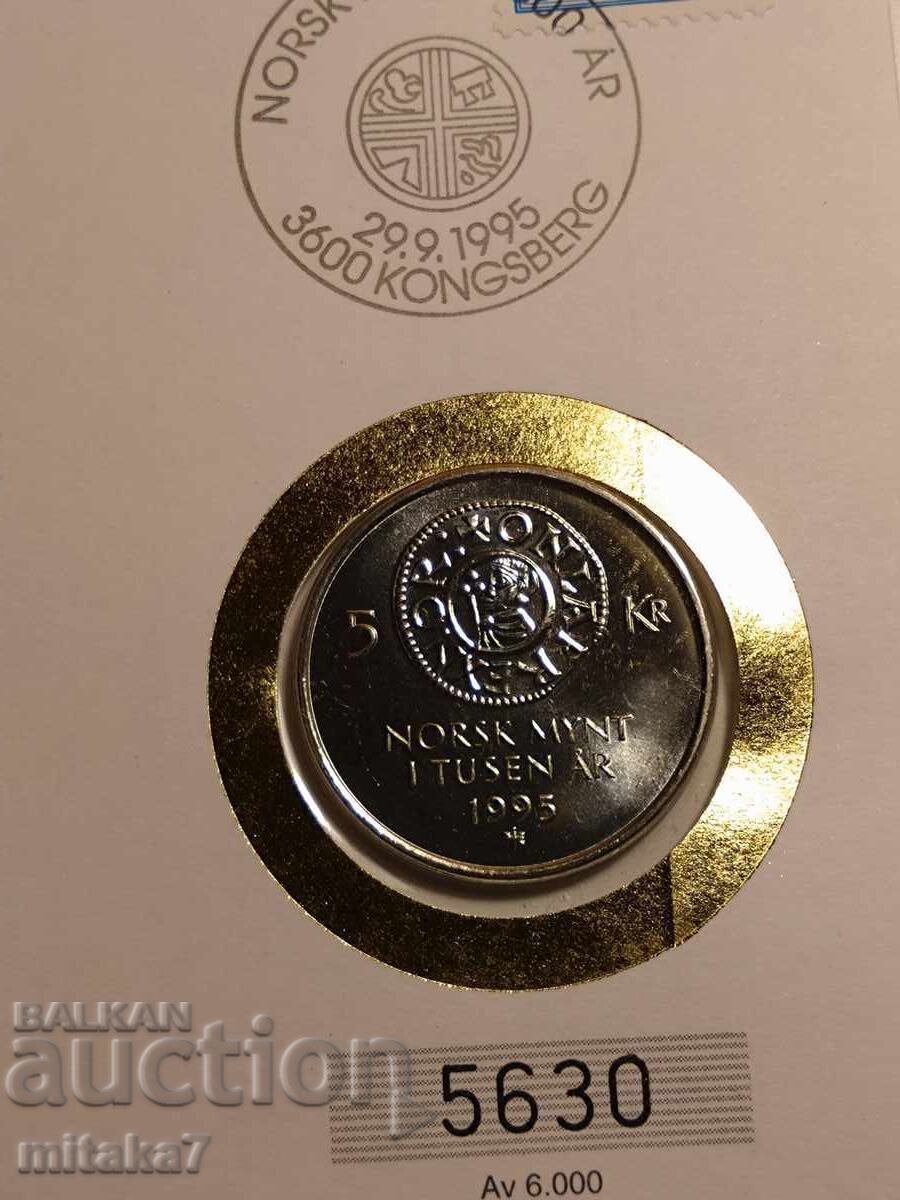 Δημοπρασία 5 κορώνες 1995, Νορβηγία