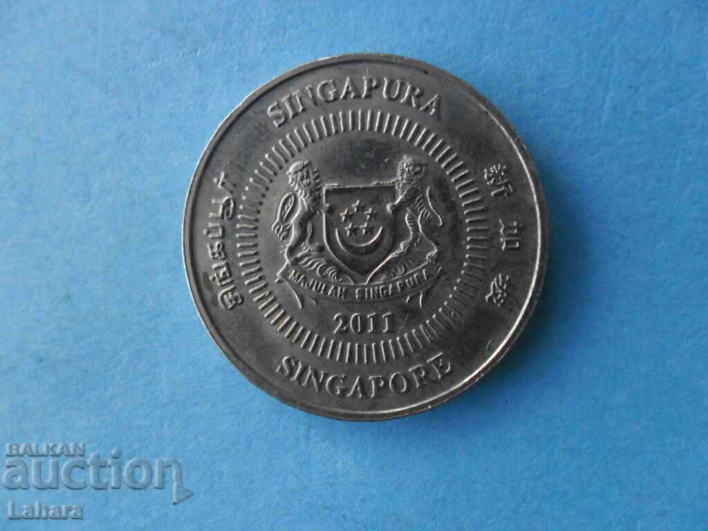 50 cents 2011 Singapore with price 1.20 BGN | € 0.61 50 cents 2011 Singapore with price 1.20 BGN | € 0.61