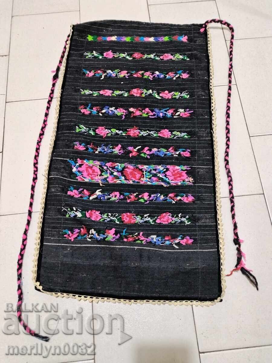 Old woven, embroidered and embroidered apron, costume, sukman - 6