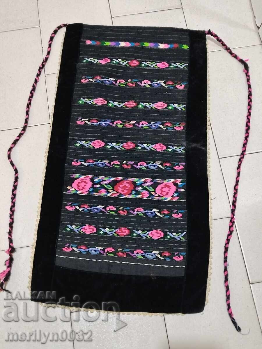 Old woven, embroidered and embroidered apron, costume, sukman