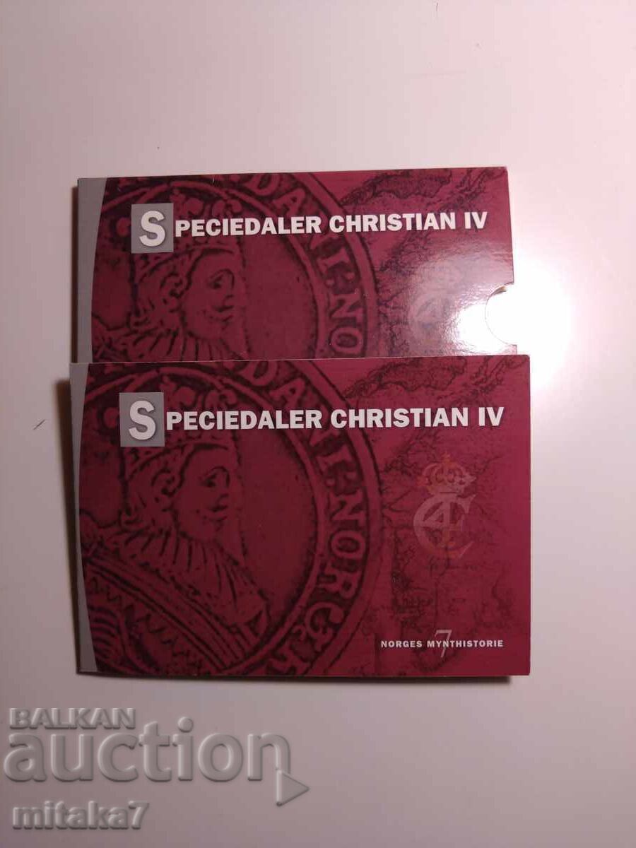 COPIE monedă de argint, Christian IV, Norvegia