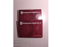 COPY of a silver coin, Christian IV, Norway