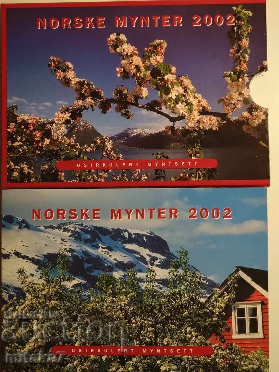 Σετ νομισμάτων, Νορβηγία, 2002. με τιμή € 10.00 | 19.56 BGN Σετ νομισμάτων, Νορβηγία, 2002. με τιμή € 10.00 | 19.56 BGN