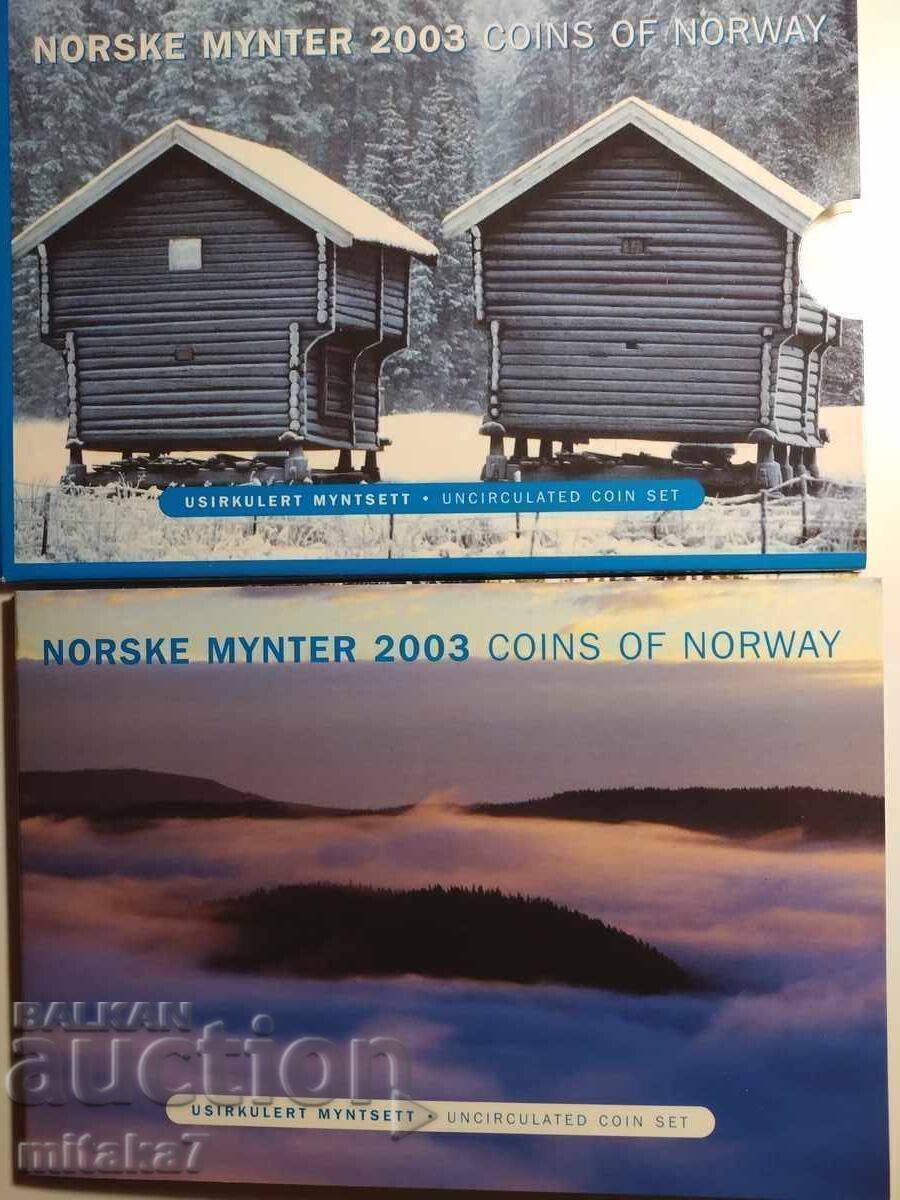 Set de monede, Norvegia, 2003.