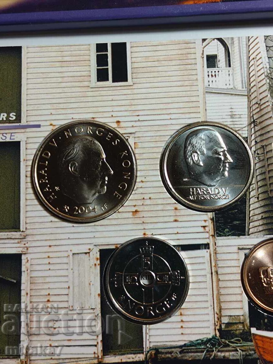 Licitație Set de monede, Norvegia, 2004.