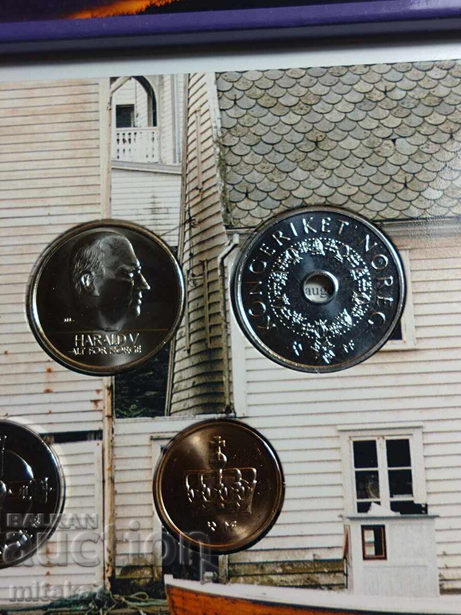 Livrarea Set de monede, Norvegia, 2004.