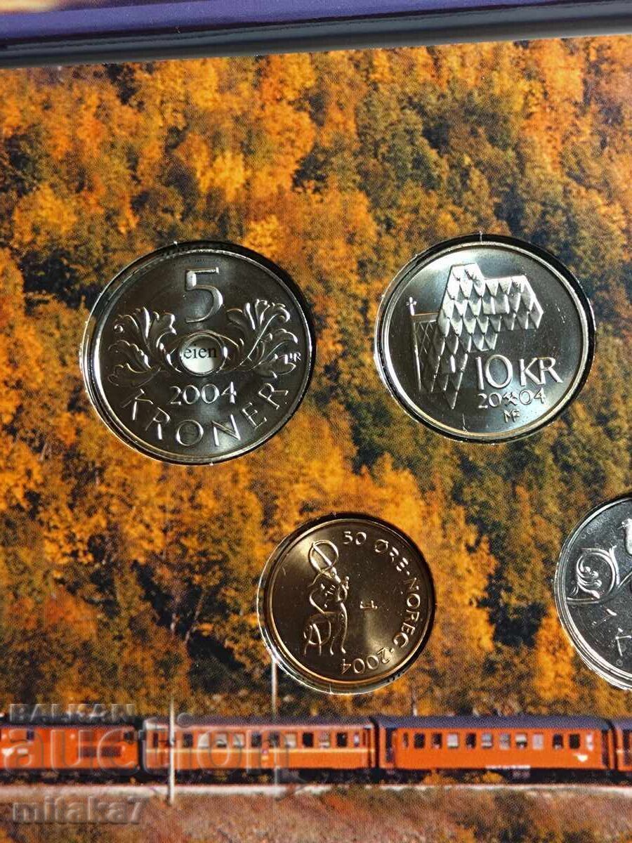 Set de monede, Norvegia, 2004. - 6