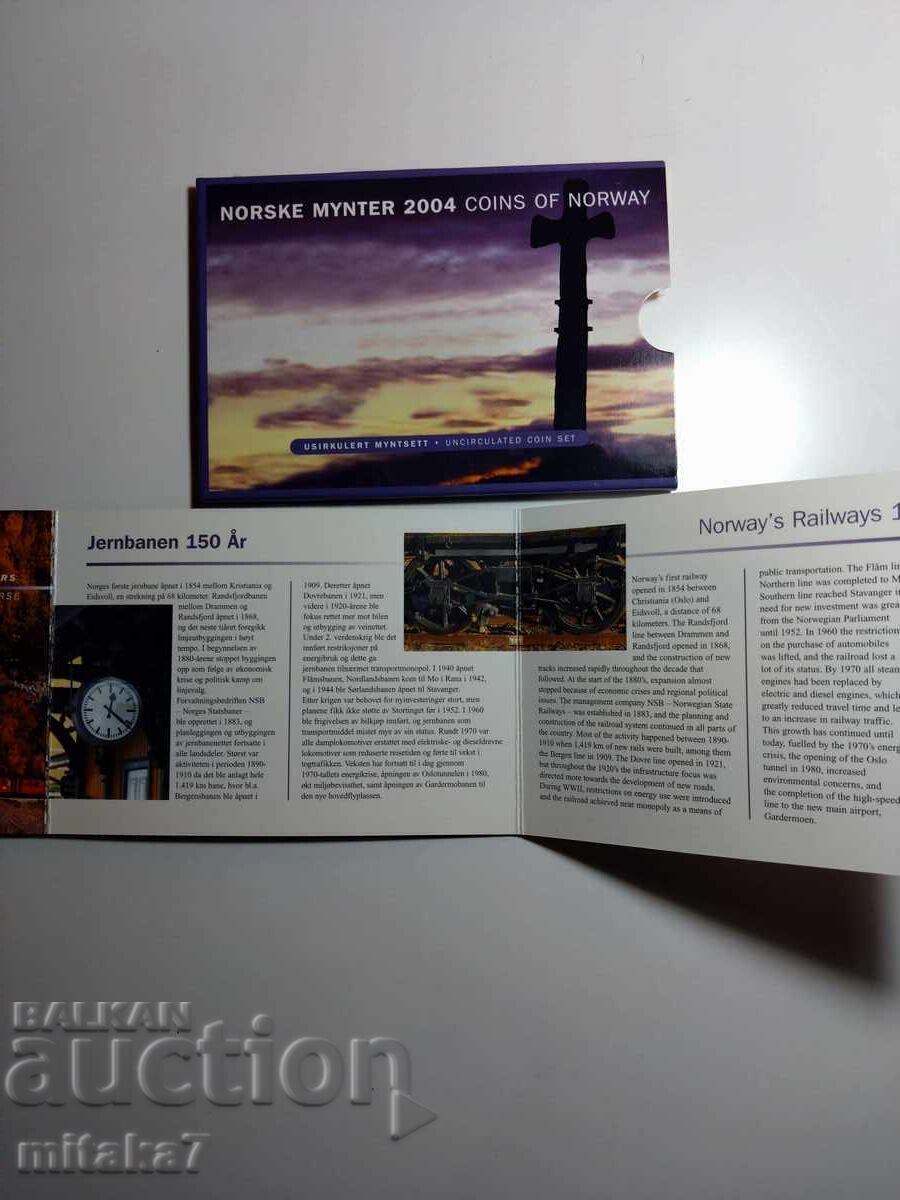 Set de monede, Norvegia, 2004. - 7