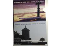 Сет монети, Норвегия, 2004г.