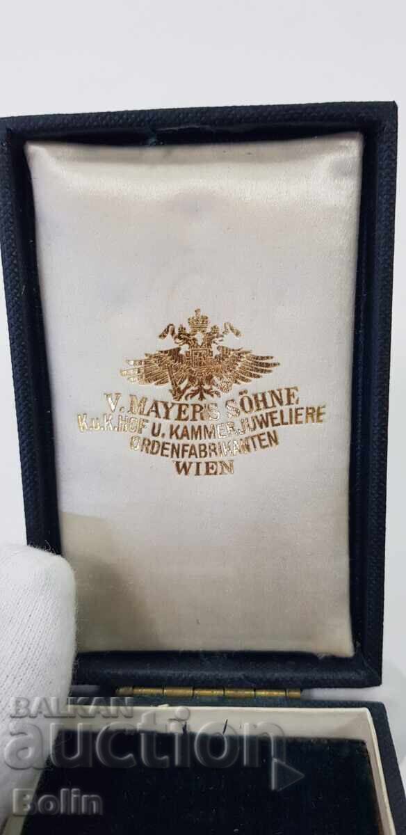 Rare silver Order of Merit Austria-Hungary 1875-1914 - 5 Rare silver Order of Merit Austria-Hungary 1875-1914 - 5