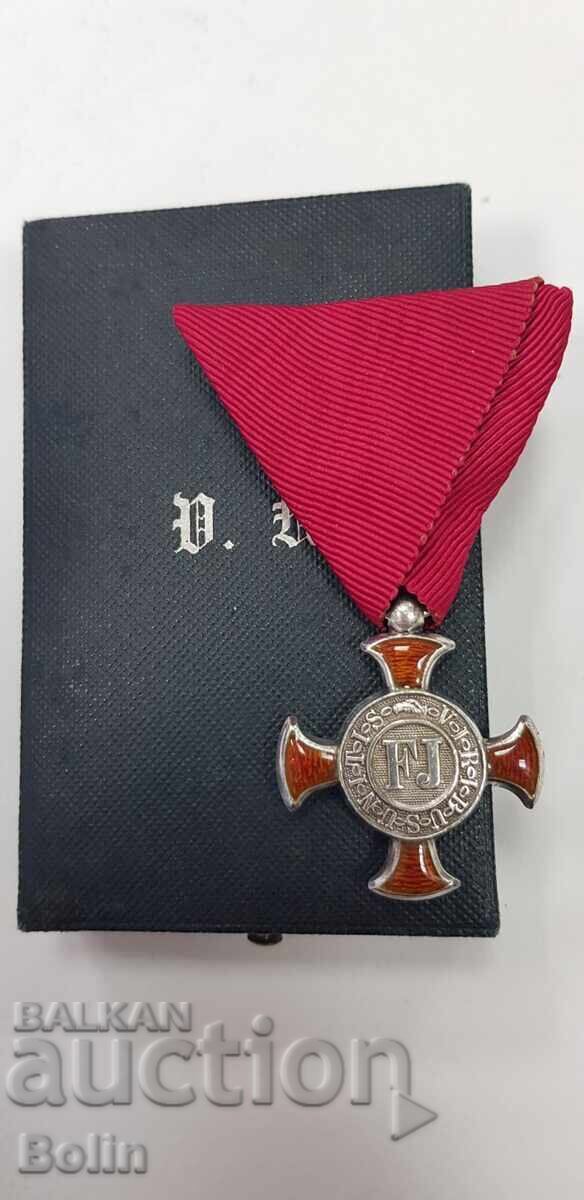 Rare silver Order of Merit Austria-Hungary 1875-1914 - 6 Rare silver Order of Merit Austria-Hungary 1875-1914 - 6