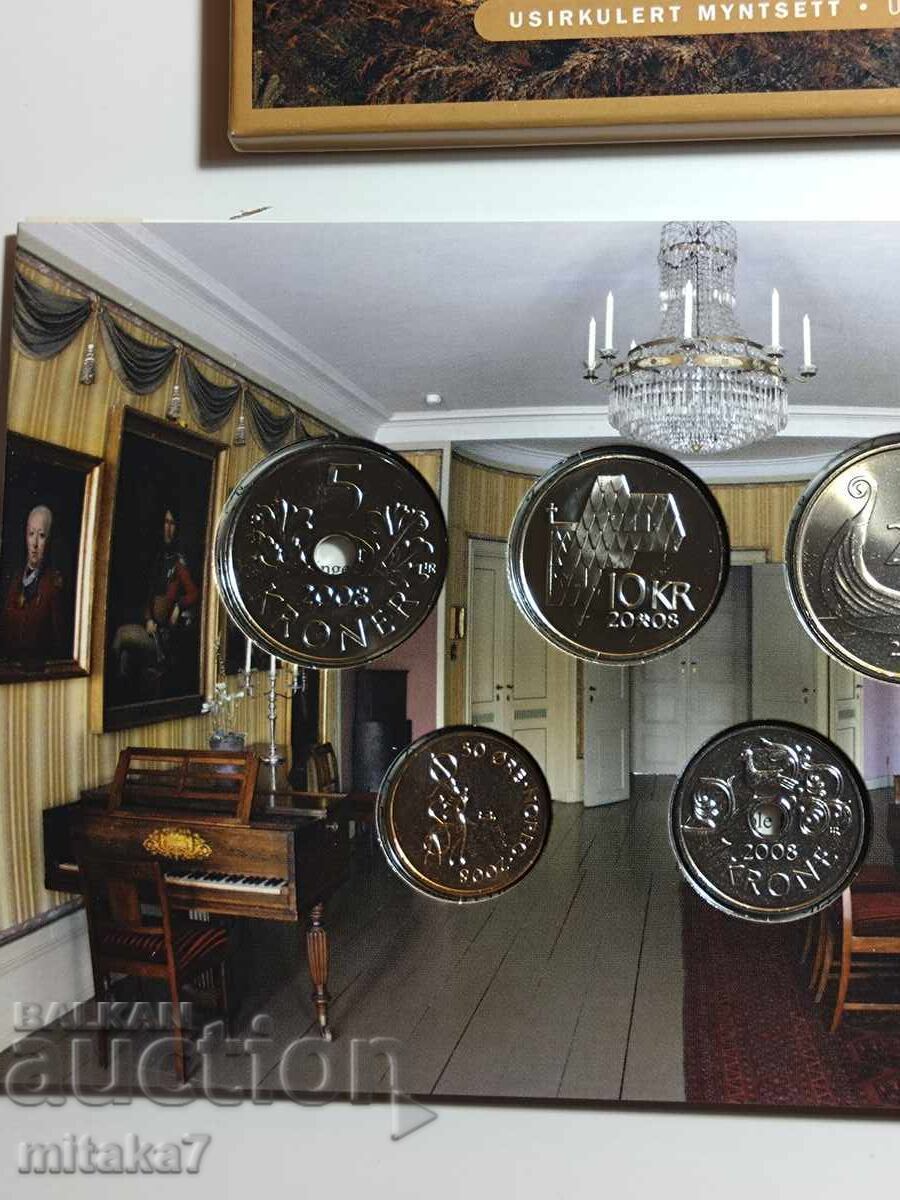 Coin set, Norway, 2008. - 5