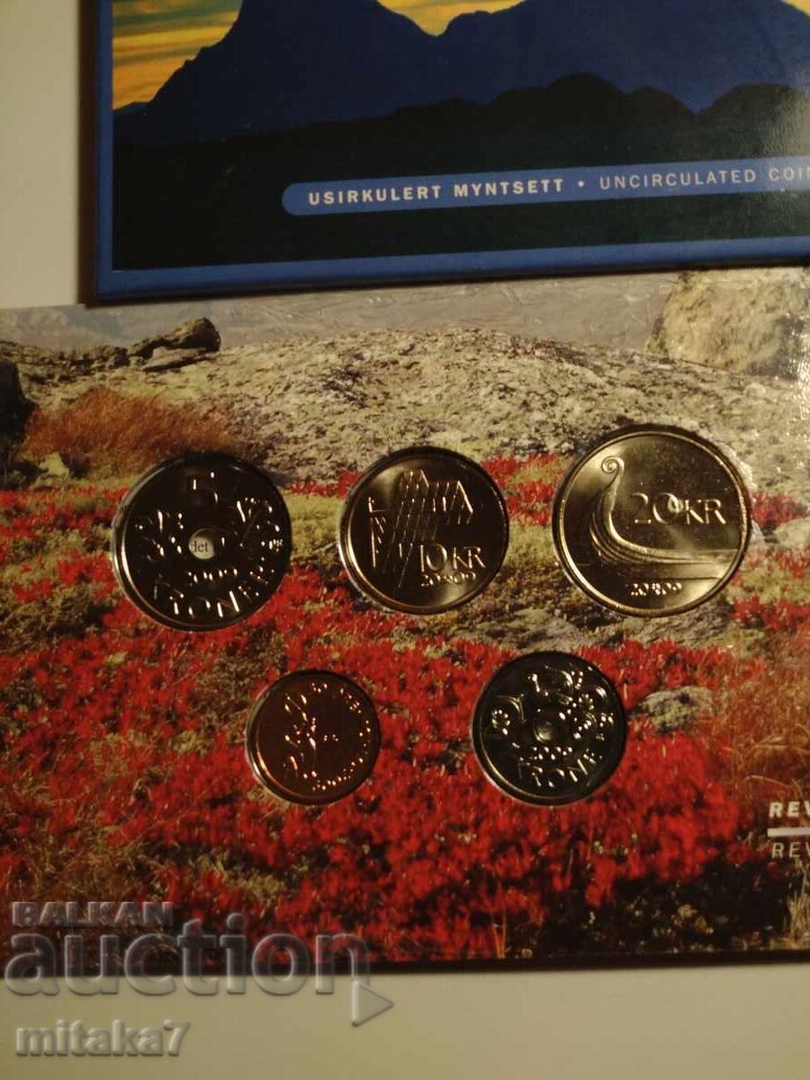 Παράδοση Σετ νομισμάτων, Νορβηγία, 2009. Παράδοση Σετ νομισμάτων, Νορβηγία, 2009.