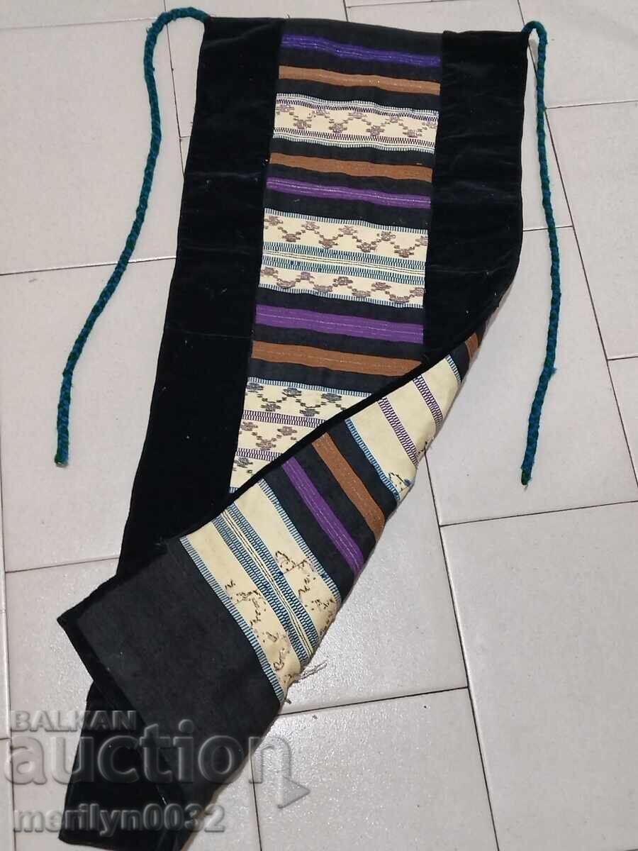 Auction Old woven, embroidered and embroidered apron, costume, sukman Auction Old woven, embroidered and embroidered apron, costume, sukman