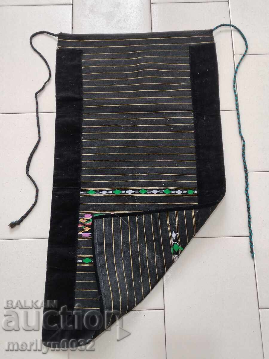 Auction  Old woven, embroidered and embroidered apron, costume, sukman