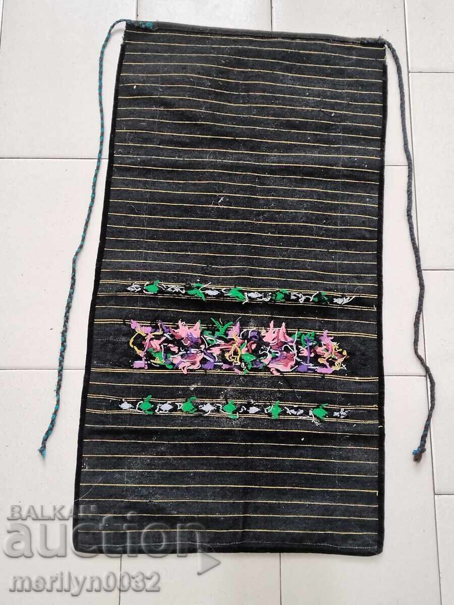 Old woven, embroidered and embroidered apron, costume, sukman - 6