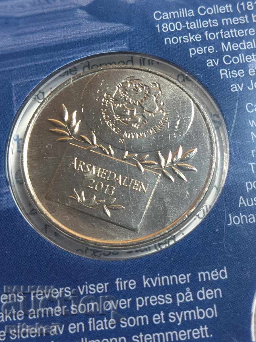Delivery of Coin and medal set, Norway, 2013.