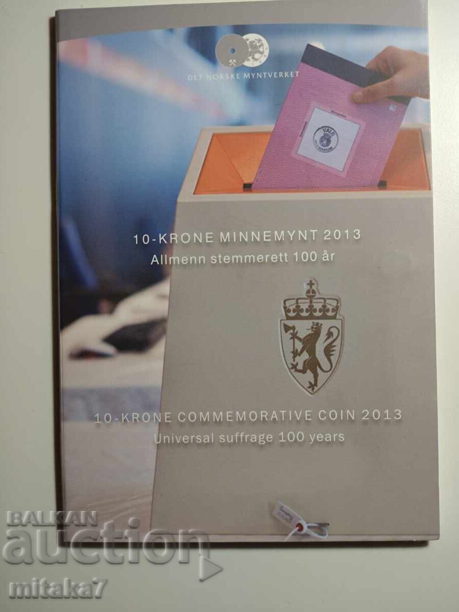 Coin and medal set, Norway, 2013.