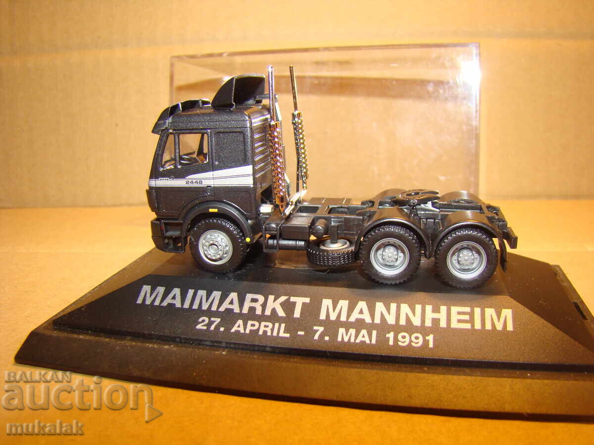 HERPA HO 1/87 MERCEDES BENZ TRACTOR TRUCK MODEL TOY - 6 HERPA HO 1/87 MERCEDES BENZ TRACTOR TRUCK MODEL TOY - 6