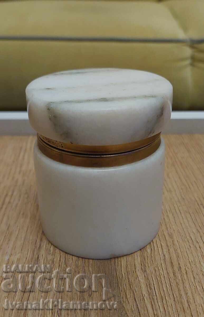 Marble box for collectors Marble box for collectors