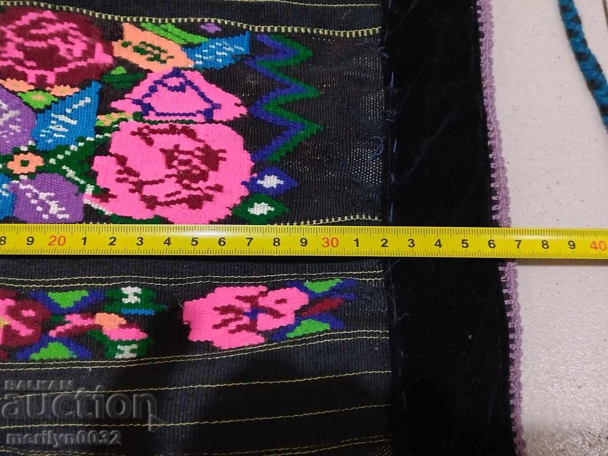 Old woven, embroidered and embroidered apron, costume, sukman - 5