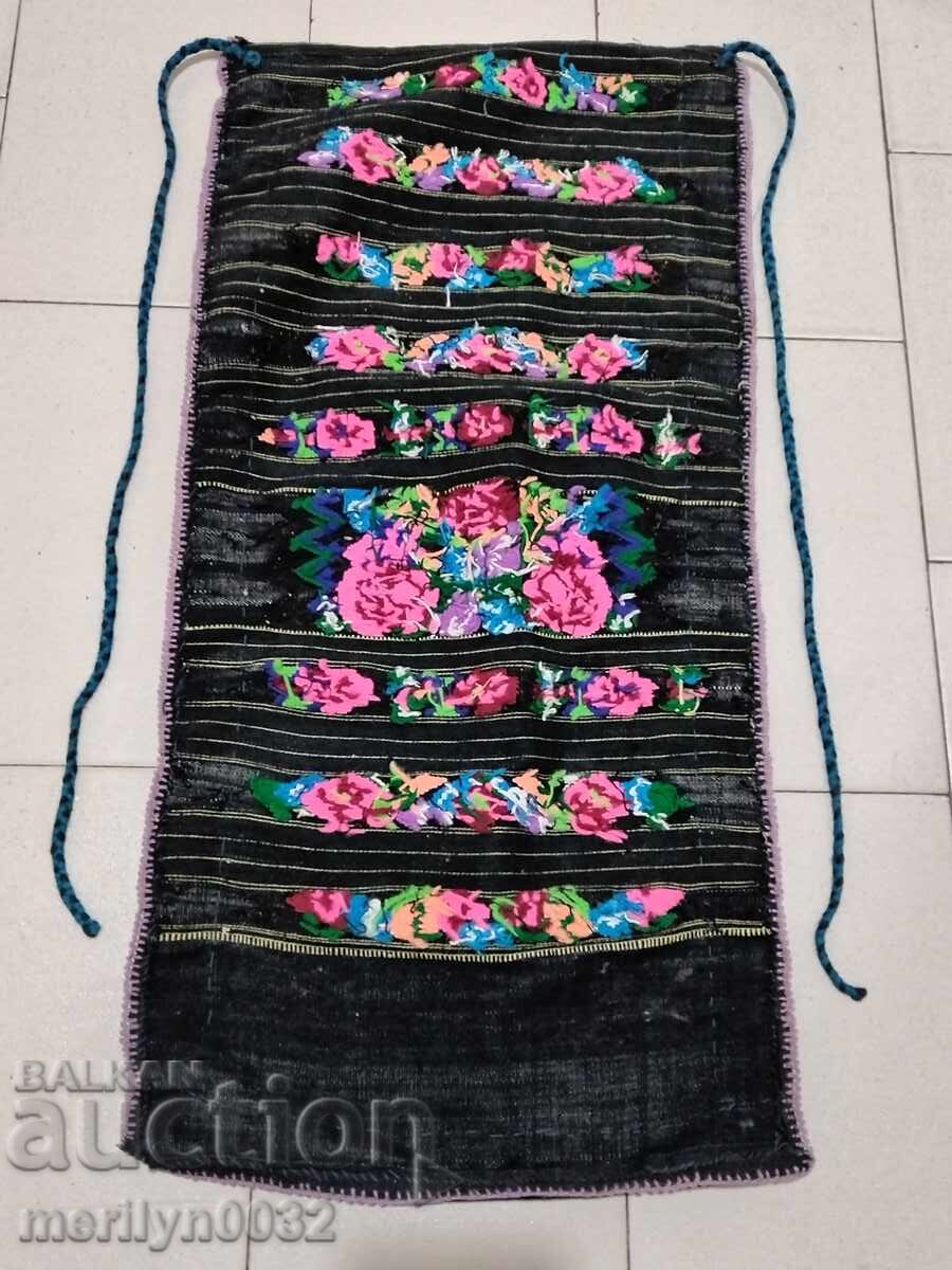 Old woven, embroidered and embroidered apron, costume, sukman - 6