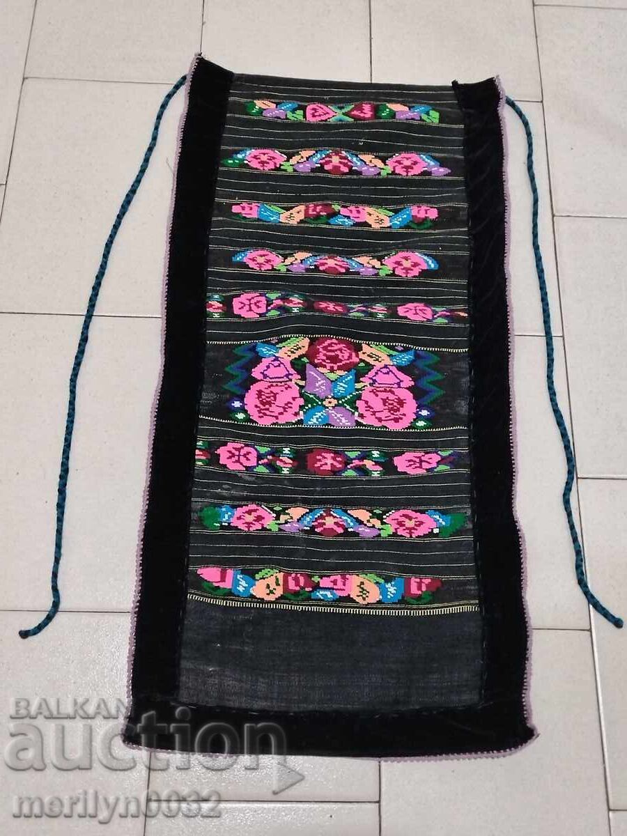 Old woven, embroidered and embroidered apron, costume, sukman