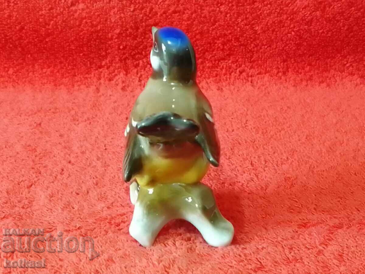 Delivery of Old Colored Porcelain Figure Tit Bird Rosenthal