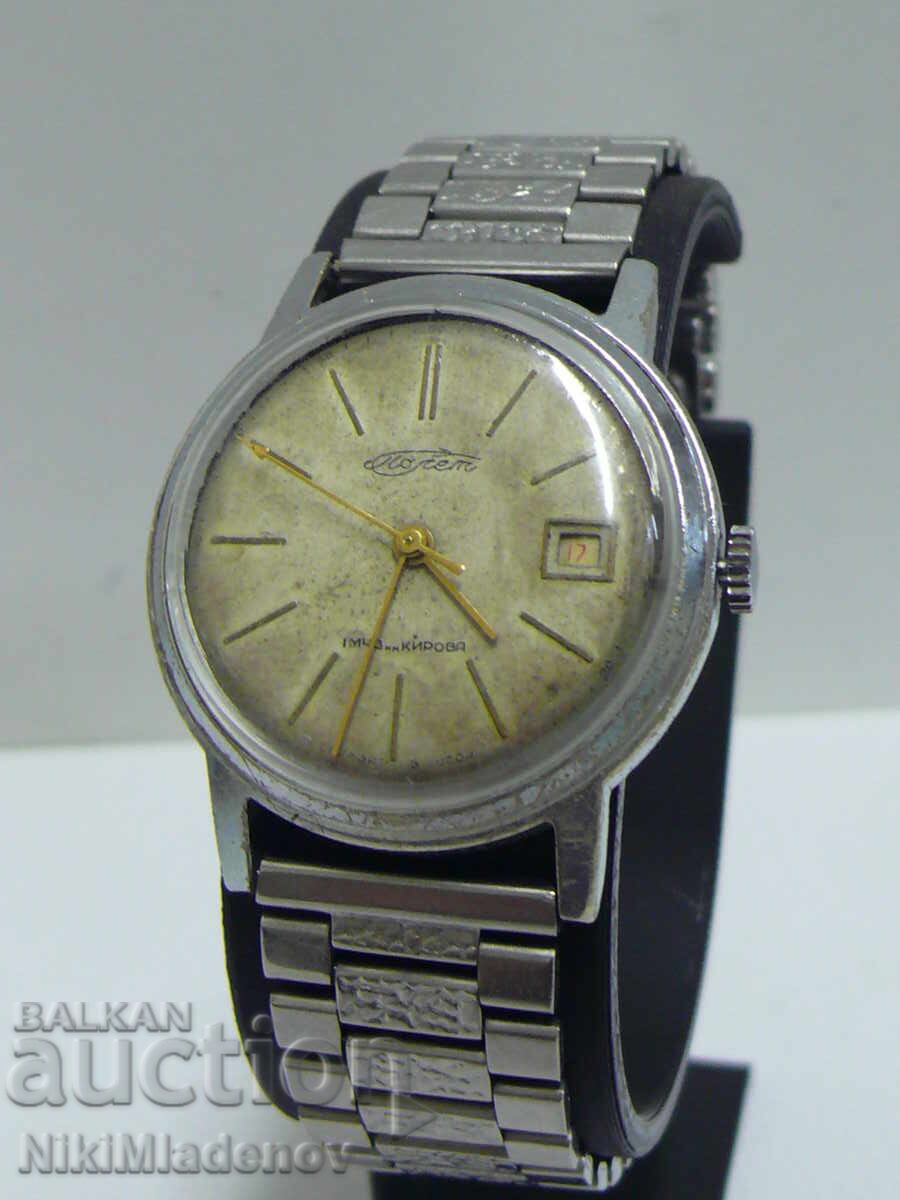 Soviet POLET/POLJOT Men's wristwatch with date function