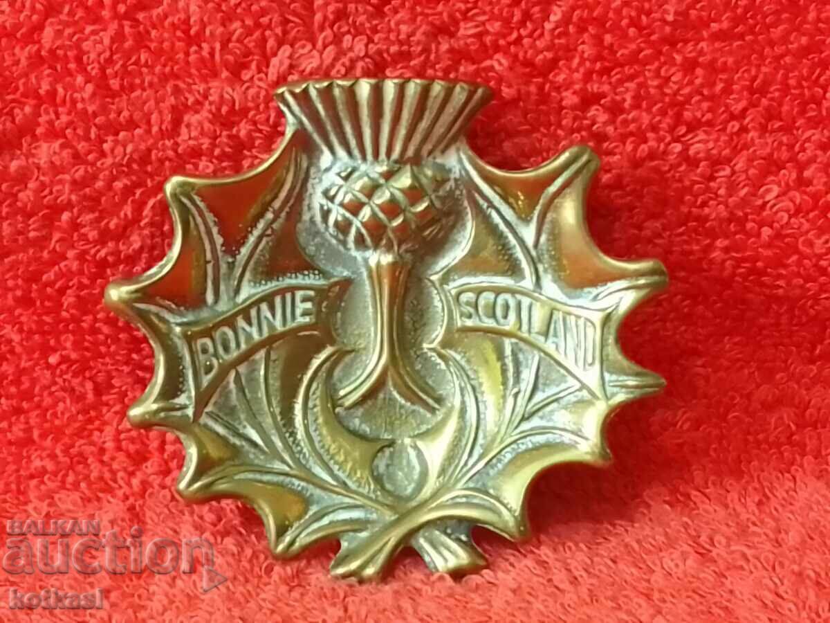 Old metal souvenir number board BONNIE SCOTLAND with price 16.50 BGN | € 8.44 Old metal souvenir number board BONNIE SCOTLAND with price 16.50 BGN | € 8.44