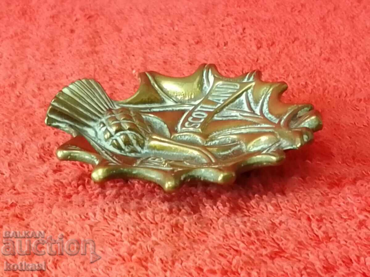 Auction Old metal souvenir number board BONNIE SCOTLAND Auction Old metal souvenir number board BONNIE SCOTLAND