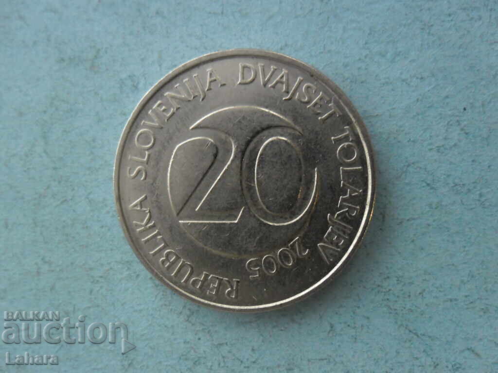 20  толара 2005 г. Словения