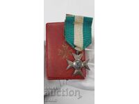 Rare Silver Cross For Merit 16 Years in the Army Italy 1900