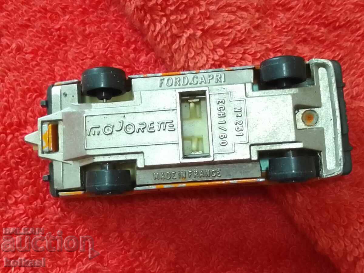 Old metal car France FORD.CAPRI 1/60 MAJORETTE - 6