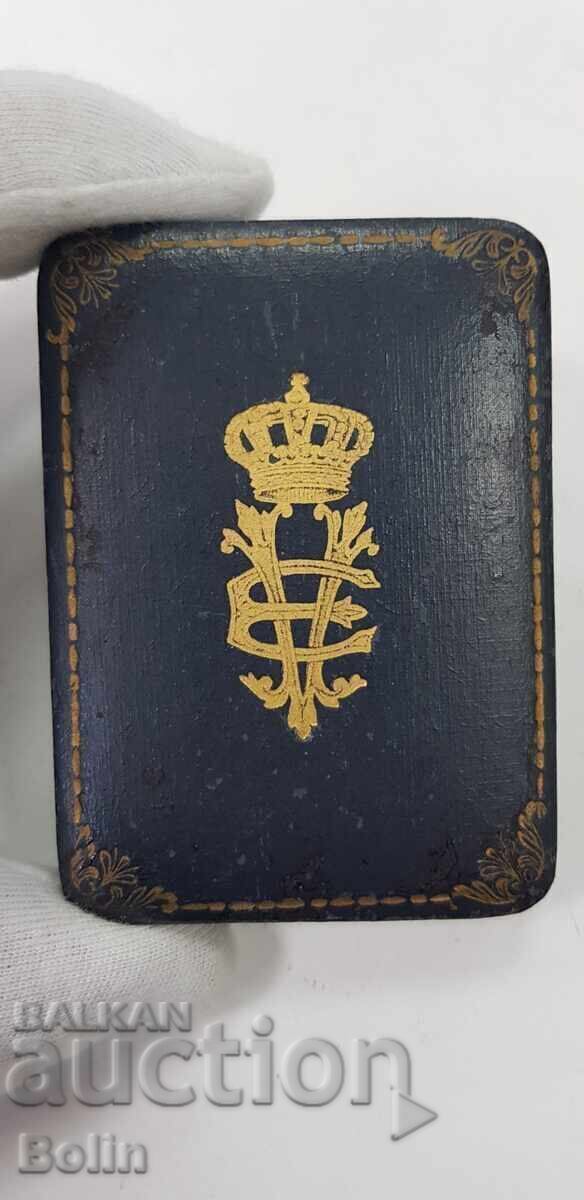 Σπάνιο χρυσό μετάλλιο Αγίου Μαυρικίου 1900 Ιταλία 18 καράτια 750πμ - 7