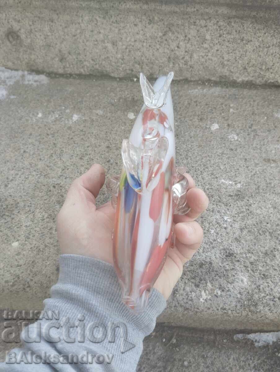 Стъклена риба от соца духано стъкло - 5 Стъклена риба от соца духано стъкло - 5