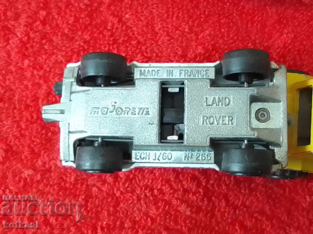 Mașină Jeep din metal veche 1/60 LAND ROVER Franța MAJORETTE - 6