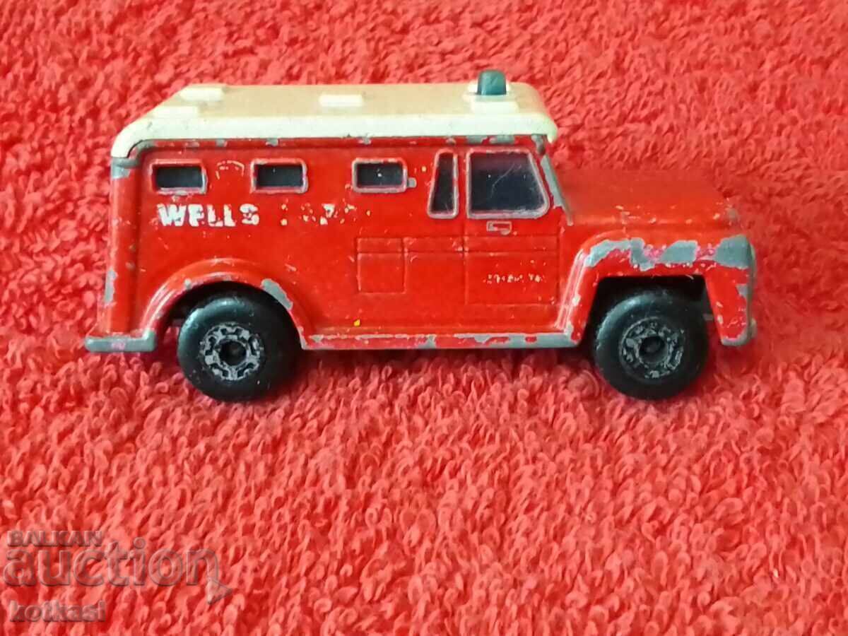 Delivery of Old metal Jeep car 1978 model MATCHBOX ENGLAND LESNEY Delivery of Old metal Jeep car 1978 model MATCHBOX ENGLAND LESNEY