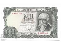 Bancnota Spaniei 1000 pesetas 1971 Pesetas