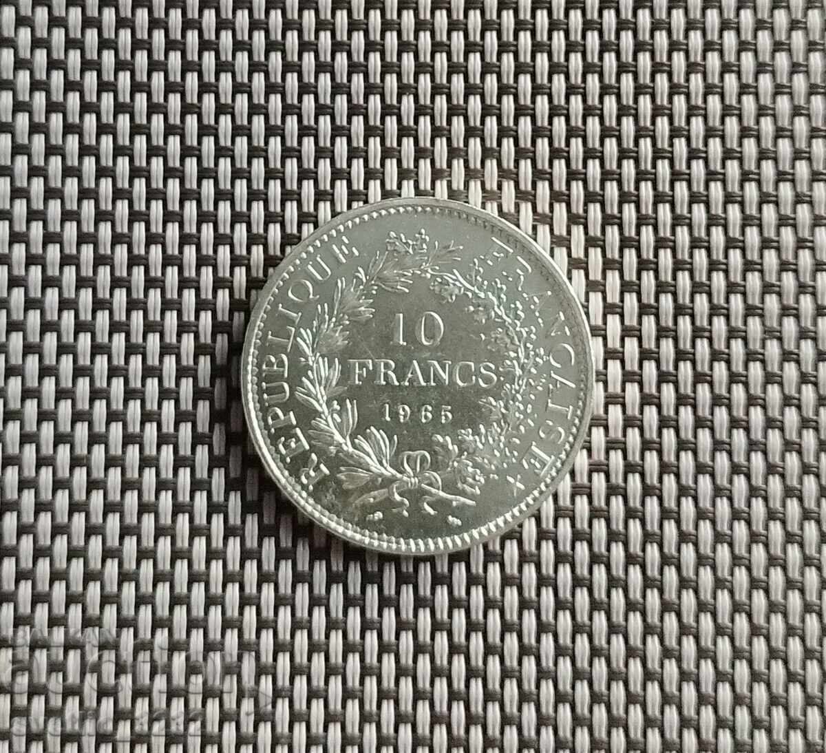 10 francs 1965 Hercules 10 francs 1965 Hercules