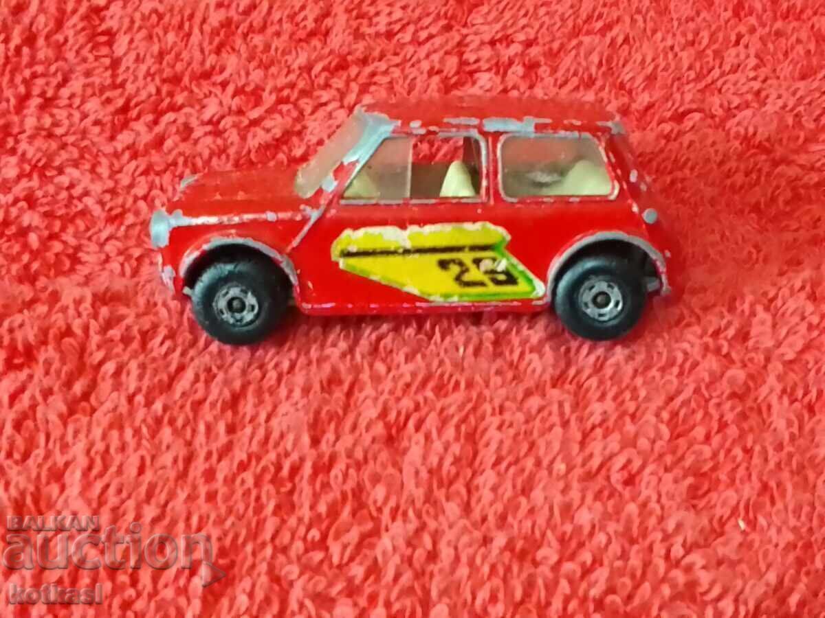 Old model car RACING MINI 1970 MATCHBOX ENGLAND LESNEY with price 45.50 BGN | € 23.26